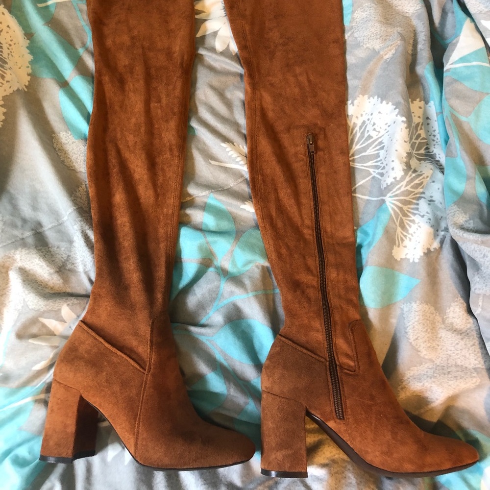 Jeffrey Campbell suede boots